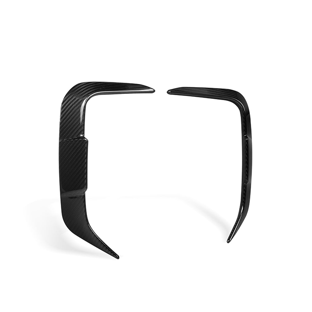 X3 G01 LCI SQ Style Dry Carbon Fiber Rear Vent Trim