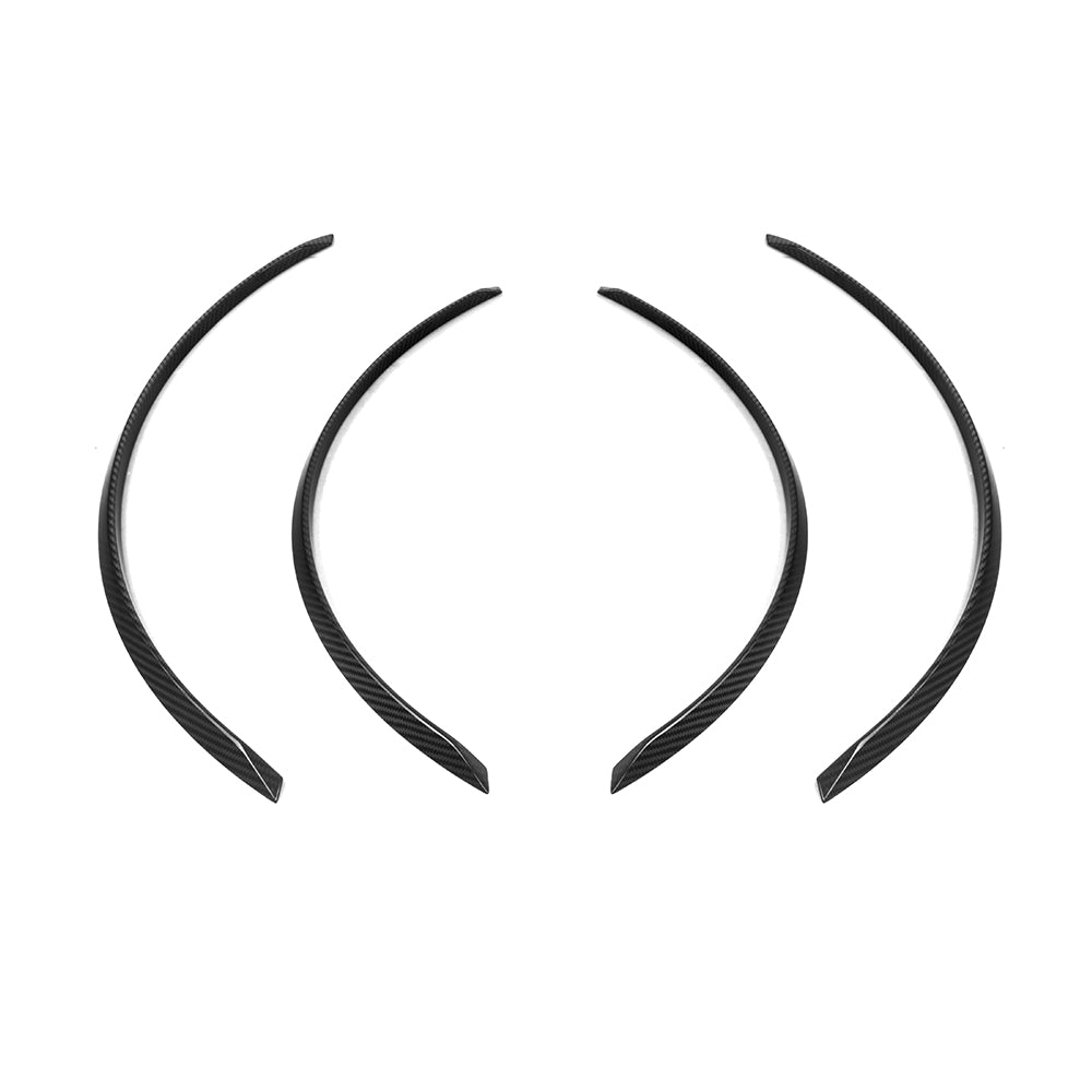 G90 M5 SQ Style dry Carbon Fiber Wheel Arch Trim