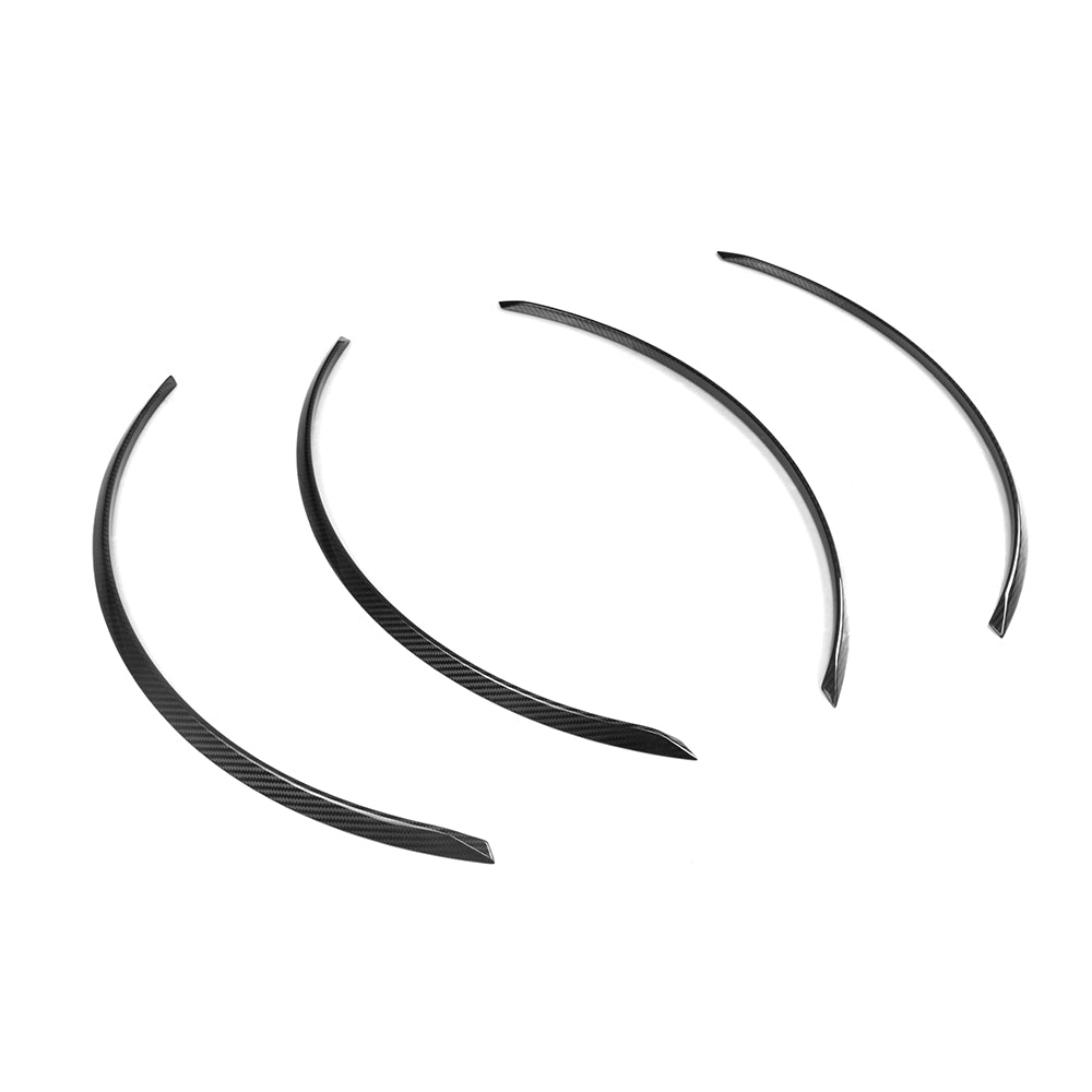 G90 M5 SQ Style dry Carbon Fiber Wheel Arch Trim
