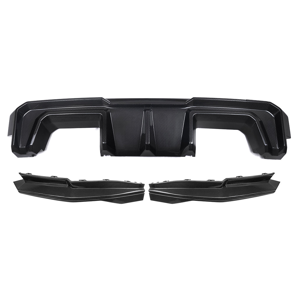G8X SQ-B Style Dry Carbon Fiber Rear Diffuser Set