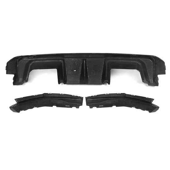 G82 M4 SQ-B Style Dry Carbon Fiber Rear Diffuser Set