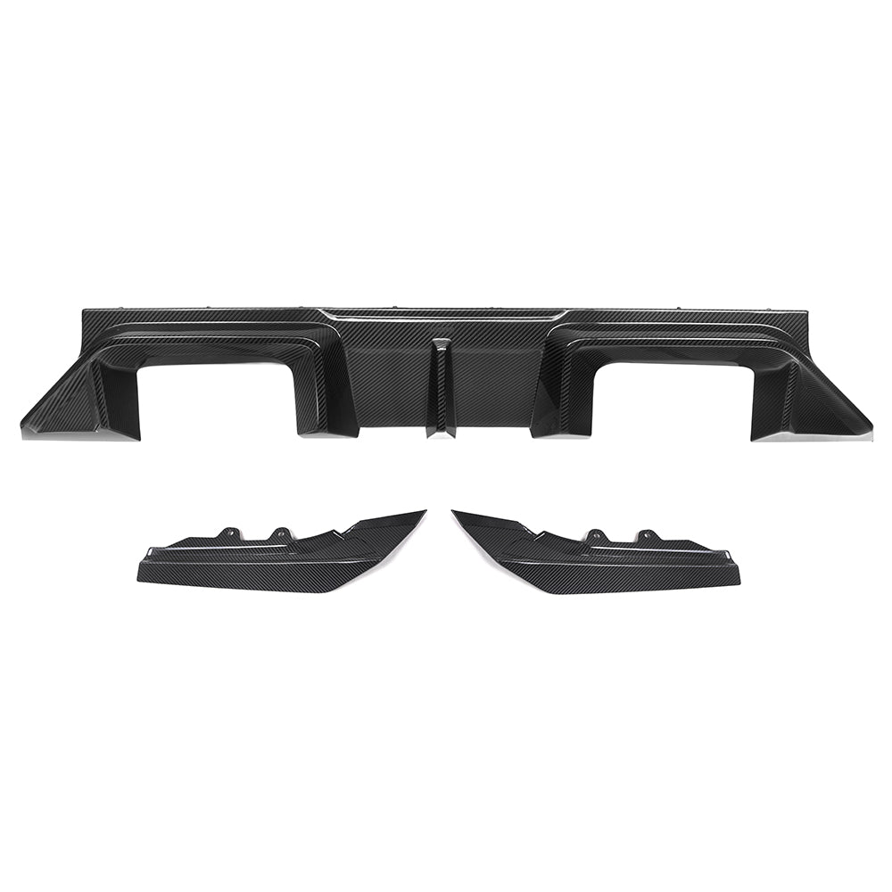 M2 G87 SQ-B Style Dry Carbon Fiber Rear Diffuser