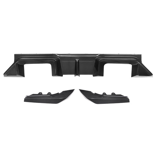 M2 G87 SQ-B Style Dry Carbon Fiber Rear Diffuser