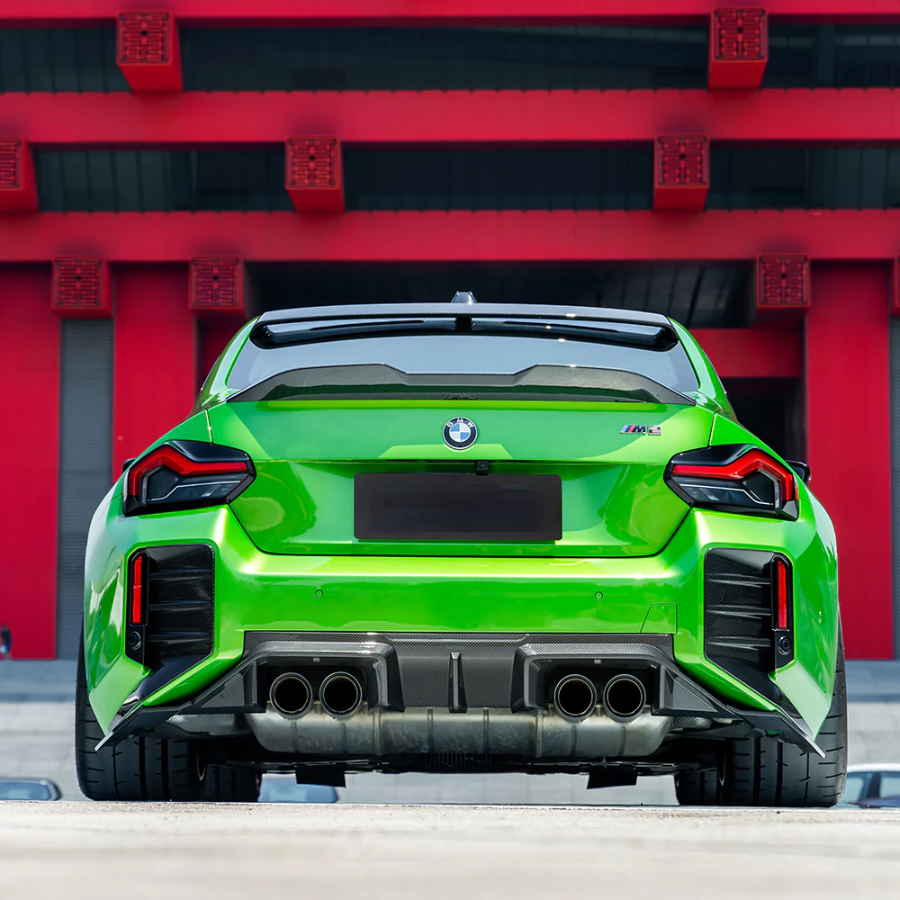 M2 G87 SQ-B Style Dry Carbon Fiber Rear Diffuser