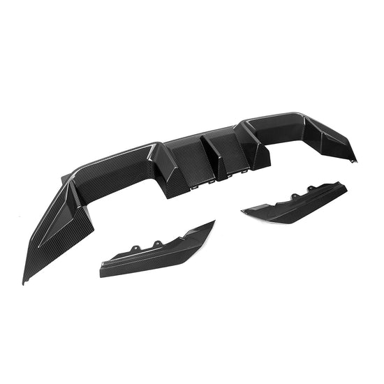 M2 G87 SQ-B Style Dry Carbon Fiber Rear Diffuser