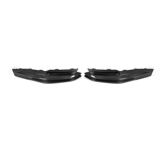 G8X SQ style carbon fiber rear splitters