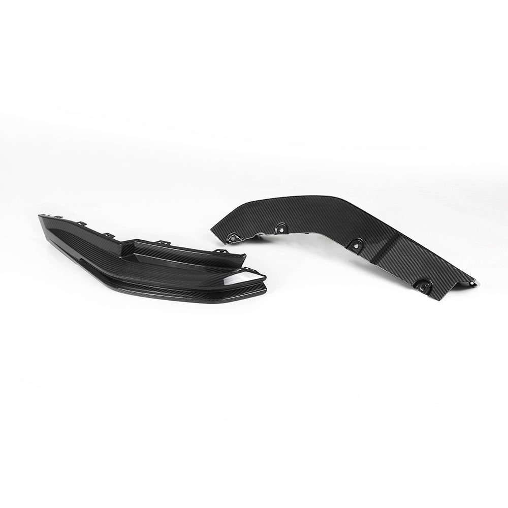 G8X SQ rear splitters carbon fiber