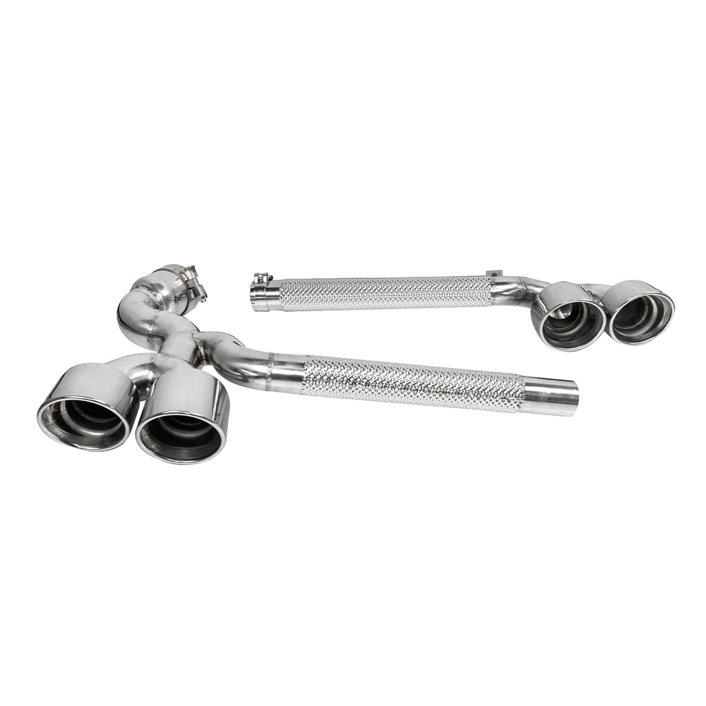 X3 G45 OEM Style 304 Stainless Steel Exhaust/Dual Tips