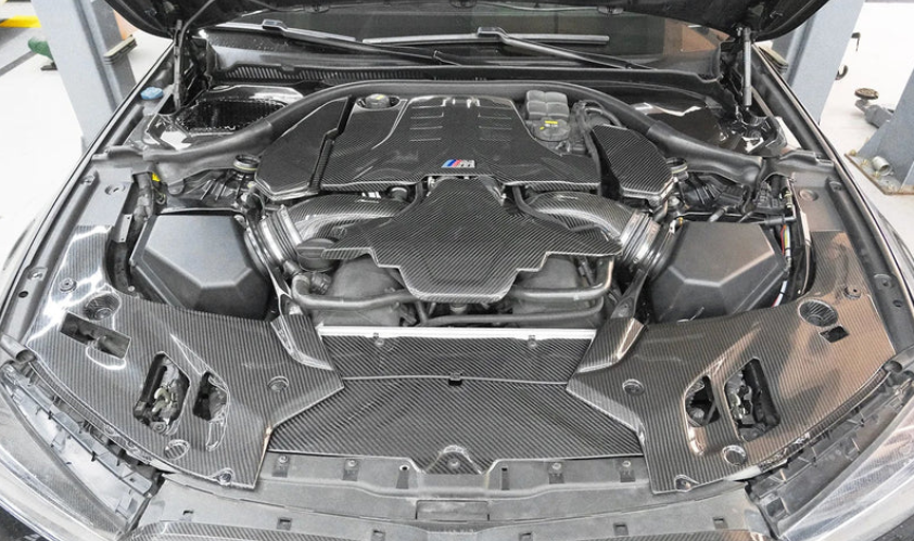 F90 M5 Dry Carbon Headlight Covers