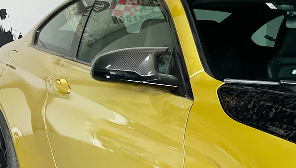 M2/M3/M4  F8x OEM Style Dry Carbon Fiber Mirror Cover LHD Replacements